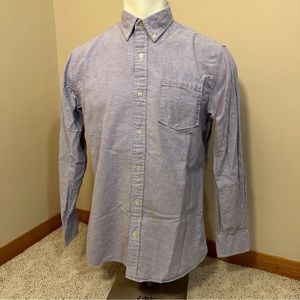 Sonoma Lifestyle Lavender Purple Button Down Long Sleeve Casual Collared Shirt